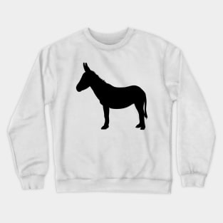 Donkey silhouette Crewneck Sweatshirt